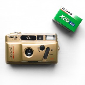 Пленочный фотоаппарат Toma 900 GOLD + пленка FUJI 400/36 + чехол + батарейки