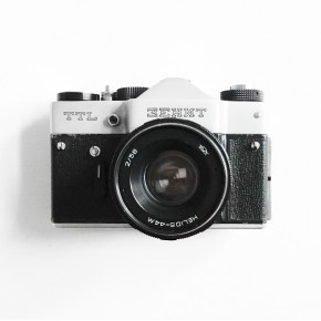 Зенит ТТЛ белый + объектив Гелиос 44М 2/58 