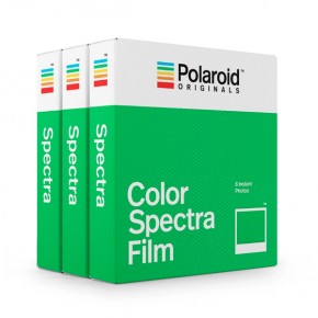 Кассеты Polaroid Image/Spectra - набор 3 цветные