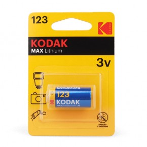 Батарейка Kodak MAX 123 Lithium (CR123A)