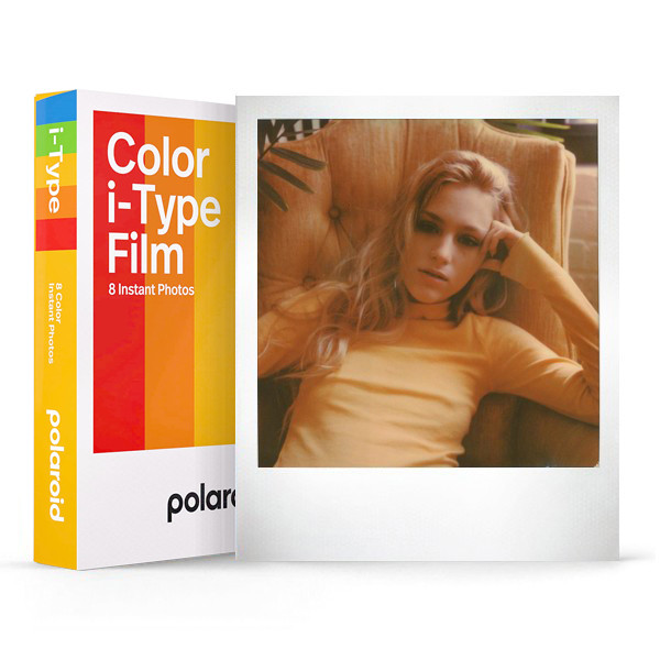Кассета Polaroid i-Type цветная с белыми рамками