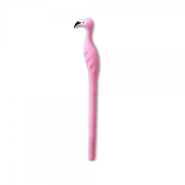 Ручка гелевая "Фламинго" для подписи в альбоме RAINBOW (разноцветная)
