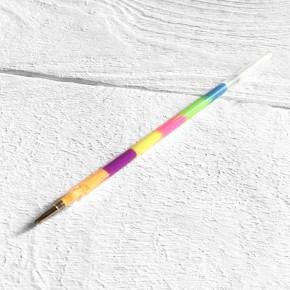 Ручка гелевая "Фламинго" для подписи в альбоме RAINBOW (разноцветная)