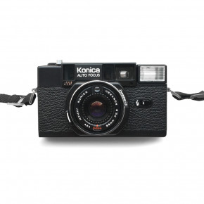 Konika C35 AF2 (черный) топовый компакт. ЗАСВЕТКИ!!