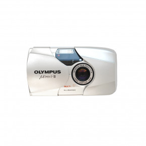 Olympus mju II (date) топовый пленочный компакт + короб