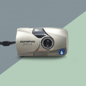 Olympus mju II (№2) топовый пленочный компакт 