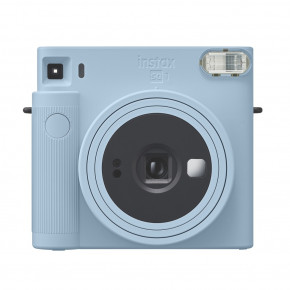 Инстакс сквайр SQ1 Glacier Blue (синий лёд) – Fujifilm Instax Square SQ1, квадратный кадр 62 × 62 мм