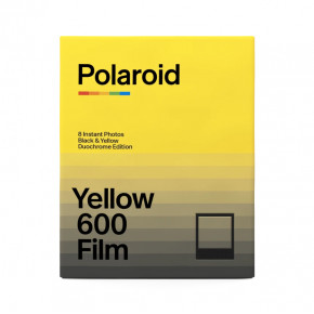 Кассета Polaroid 600 Black & Yellow Duochrome Edition
