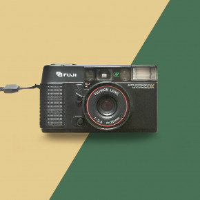 Fuji Auto-8 QD компактный пленочный топовый фотоаппарат
