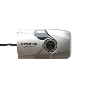 Olympus mju II топовый пленочный компакт (№3) + чехол