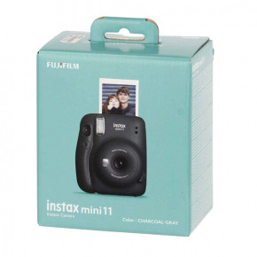 Fuji Instax Mini 11 Charcoal Gray + кассета + альбом + прищепки