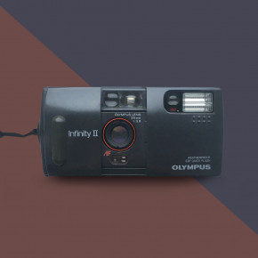 Olympus Infinity II  / AF-1 Super  пленочный компакт + чехол