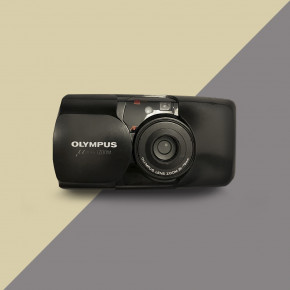 Olympus Mju ZOOM (black) компактный пленочный фотоаппарат