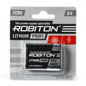 Батарейка Robiton 2CR5 Profi Lithium 