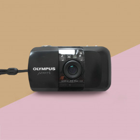 Olympus mju-1 (date) компактный пленочный фотоаппарат + мешочек
