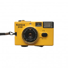 Konica Pop (yellow) пленочный фотоаппарат (уценка)
