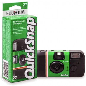 Fujifilm Quick Snap 400/27 одноразовая фотокамера с пленкой на 27 кадров