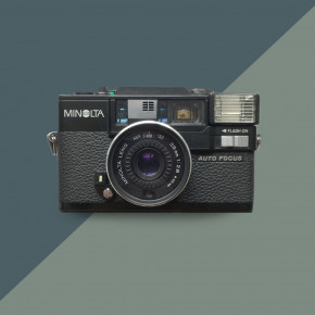 Minolta Hi-Matic AF-D пленочный фотоаппарат