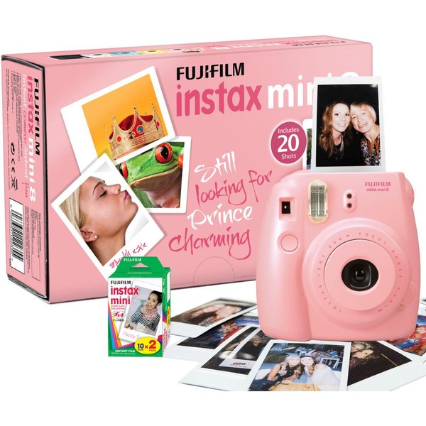 Fujifilm Instax Mini 8 Pink + 5 кассет