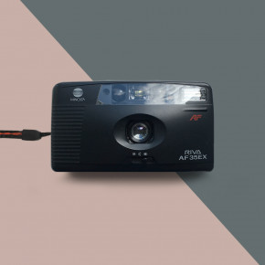 Minolta Riva AF 35 EX пленочный фотоаппарат 35 мм