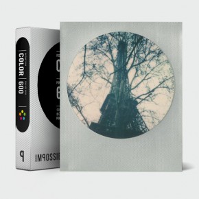 Цветные кассеты Polaroid 600 Round Silver