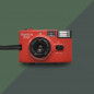 Konica Pop (red) компактный пленочный фотоаппара