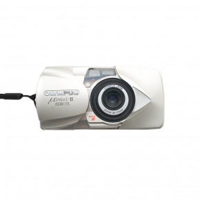 Olympus Mju II ZOOM 115 компактный пленочный фотоаппарат