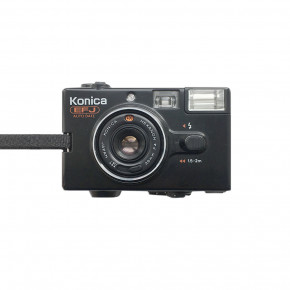 Konica EFJ компактный пленочный фотоаппарат + чехол