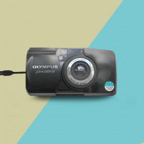 Olympus Mju II ZOOM 105 компактный пленочный фотоаппарат