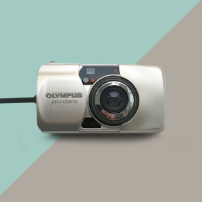Olympus Mju ZOOM 105 (silver) компактный пленочный фотоаппарат