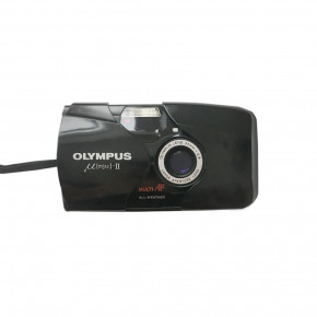 Olympus mju II (black) топовый пленочный компакт + мешочек