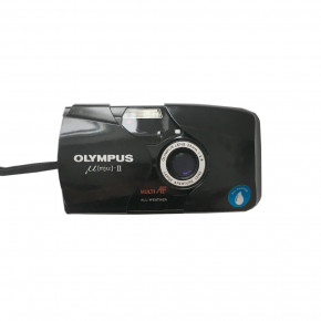 Olympus mju II (black) топовый пленочный компакт + мешочек