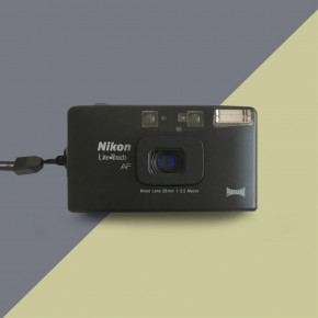 Nikon lite Touch AF пленочный фотоаппарат