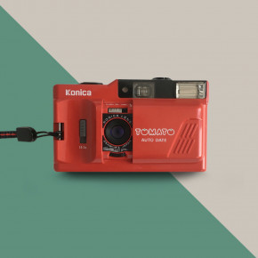 Konica Tomato (date) компактный пленочный фотоаппараn