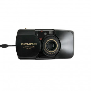 Olympus Mju ZOOM Deluxe (black) компактный пленочный фотоаппарат