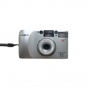 Minolta zoom 60 (date) пленочный фотоаппарат 35мм