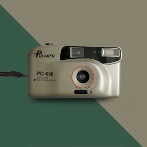 Premier PC-660 Date (Dark Gold) пленочный фотоаппарат