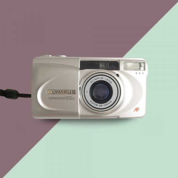 Olympus SuperZOOM 105g компактный пленочный фотоаппарат (новый)