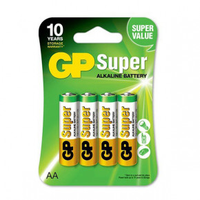 Батарейка GP Super AA 1.5V  (4 шт)