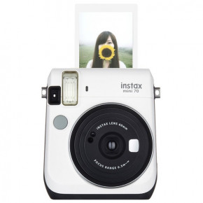 Fuji Instax Mini 70 White + кассета + мини рамка + прищепки