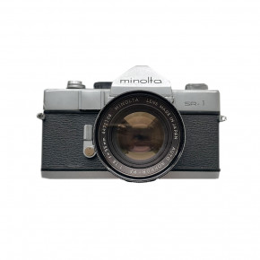 Minolta SR-1 + объектив AUTO Rokkor-PF 55 mm f/1.8 