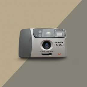 Pentax PC-550 AF пленочный фотоаппарат 35 мм