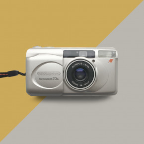 Olympus SuperZOOM 70g (date) компактный пленочный фотоаппарат