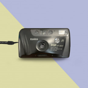 Konica POP AF-800 пленочный фотоаппарат