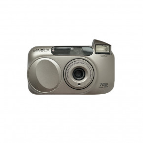 Minolta Riva Zoom 70W (серый) пленочный фотоаппарат 