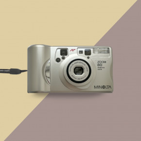 Minolta Zoom 80 (date) пленочный фотоаппарат 