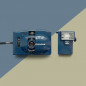 Пленочный фотоаппарат Olympus XA2 (синий) + вспышка A11