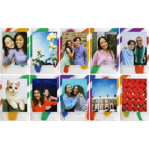 инстакс мини – картридж Fujifilm Instax Mini Spray Art, 10 снимков 86 × 54 мм