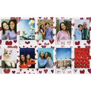 Картридж Fujifilm Instax Mini Heart Sketch на 10 снимков