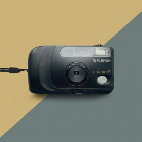 Fujifilm Clear Shot II пленочный фотоаппарат 35 мм